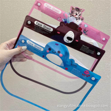 Kids Anti-dust Visor Shield Material Transparent PET Films